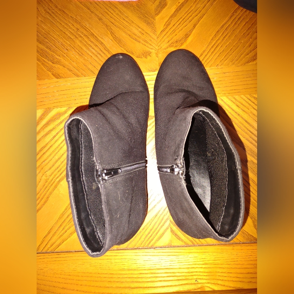 Studio K black Platform Ankle boots